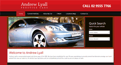 Desktop Screenshot of andrewlyall.com.au