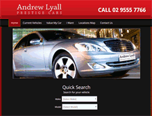 Tablet Screenshot of andrewlyall.com.au